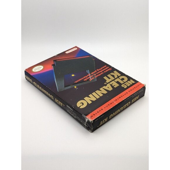 Nintendo Official NES Cleaning Kit Cleaning Cartridge w/ Box, Kit & Manual - Picture 4 of 12